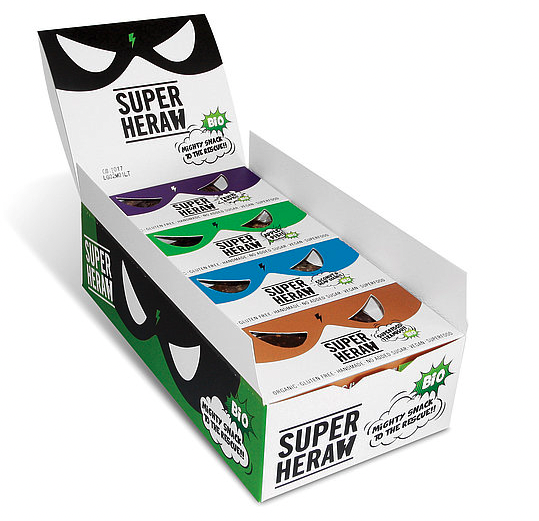 Try Superheraw | 15 Organic Bars with Natural Ingredients