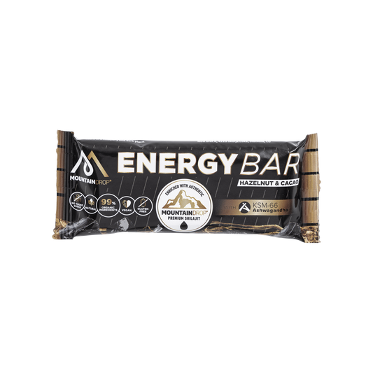 MOUNTAINDROP | Energy Bar | Shilajit en Ashwagandha KSM-66 | 45 gram