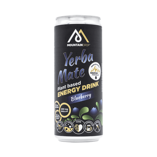 MOUNTAINDROP | Natural Energy Drink | Yerba Mate | 330 ml (LET OP! THT 30-4-2025)